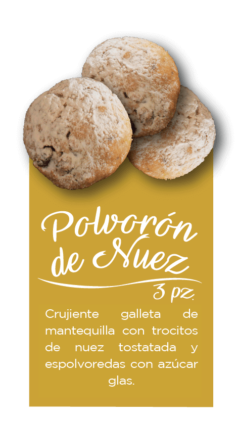 Polvorón de Nuez